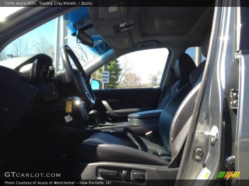 Sterling Gray Metallic / Ebony 2009 Acura MDX