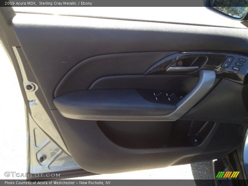 Sterling Gray Metallic / Ebony 2009 Acura MDX
