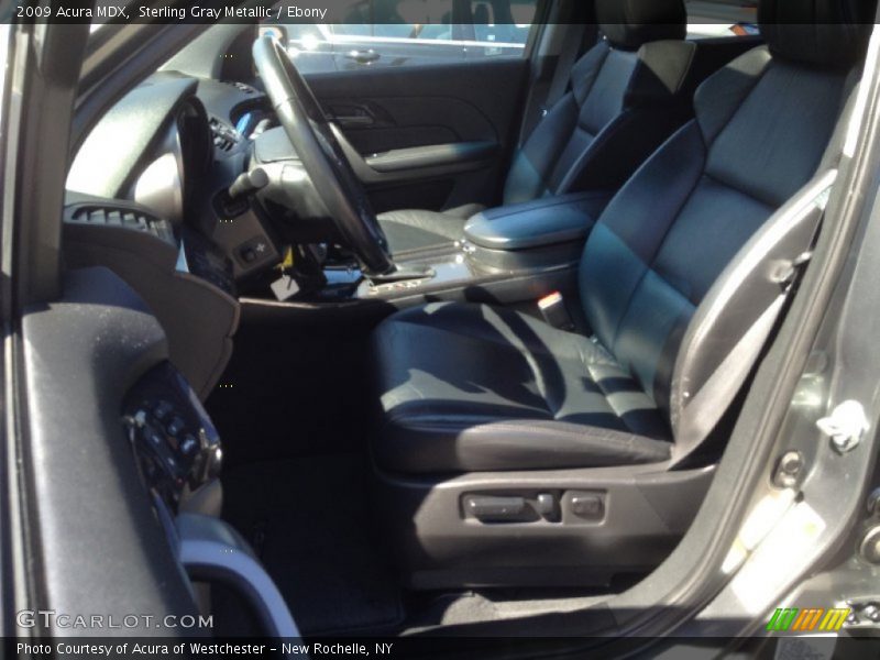 Sterling Gray Metallic / Ebony 2009 Acura MDX