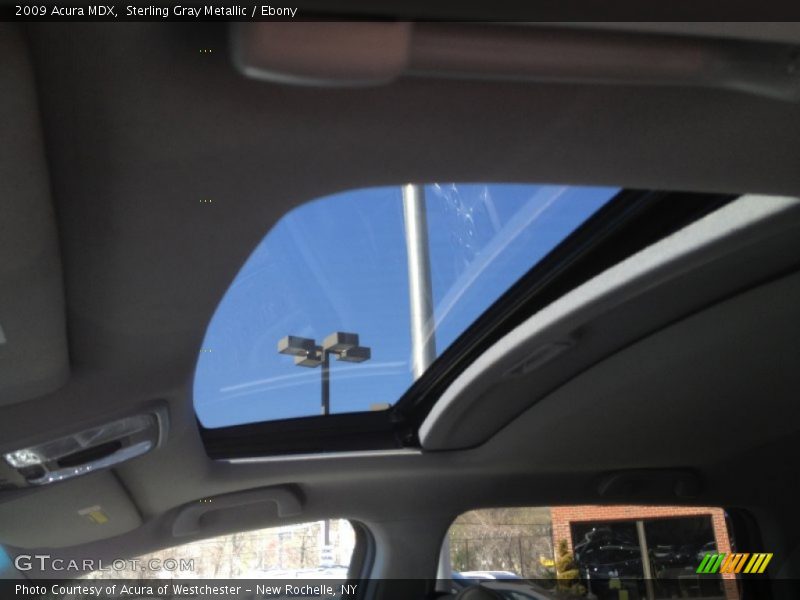 Sterling Gray Metallic / Ebony 2009 Acura MDX