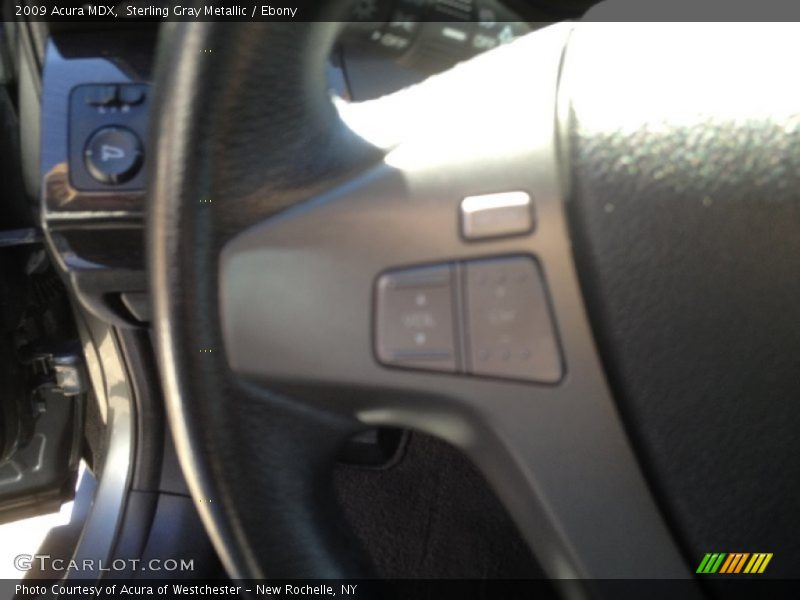 Sterling Gray Metallic / Ebony 2009 Acura MDX