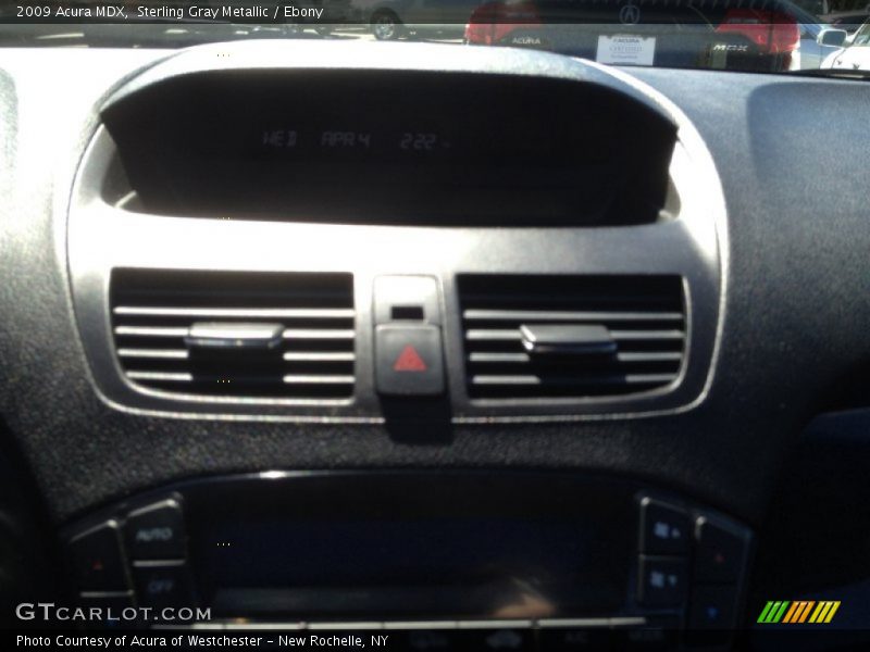 Sterling Gray Metallic / Ebony 2009 Acura MDX