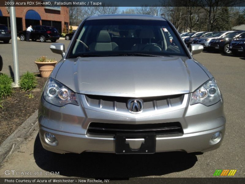 Palladium Metallic / Taupe 2009 Acura RDX SH-AWD