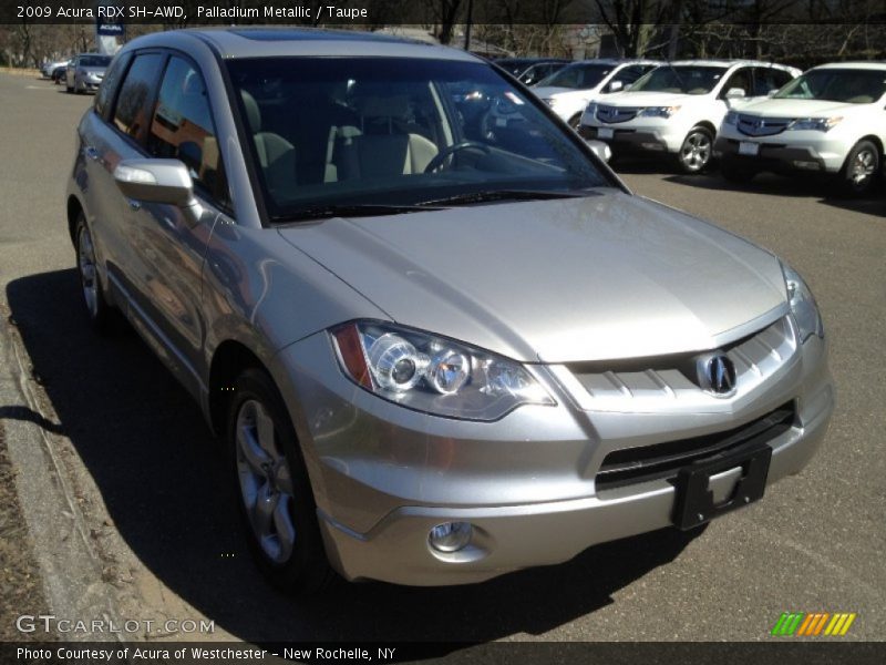 Palladium Metallic / Taupe 2009 Acura RDX SH-AWD