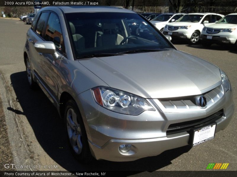Palladium Metallic / Taupe 2009 Acura RDX SH-AWD