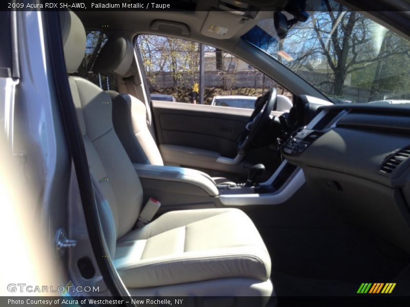 Palladium Metallic / Taupe 2009 Acura RDX SH-AWD