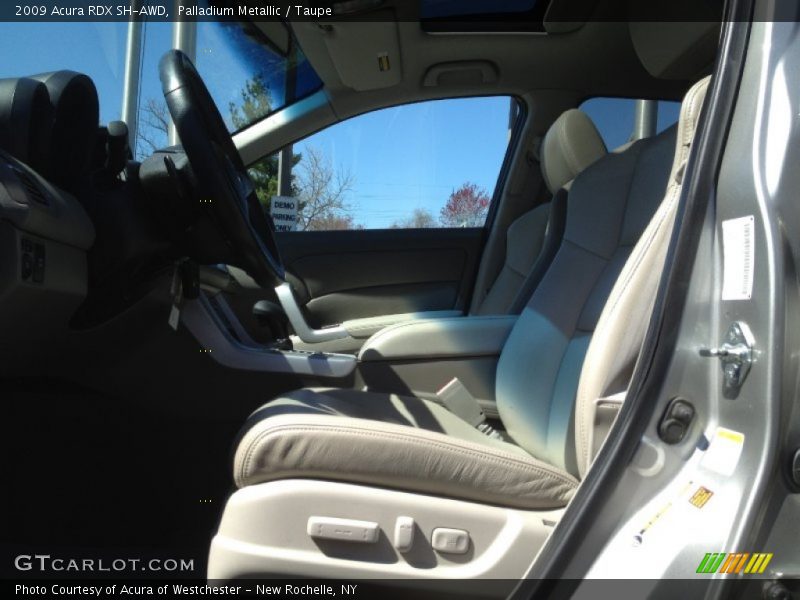 Palladium Metallic / Taupe 2009 Acura RDX SH-AWD