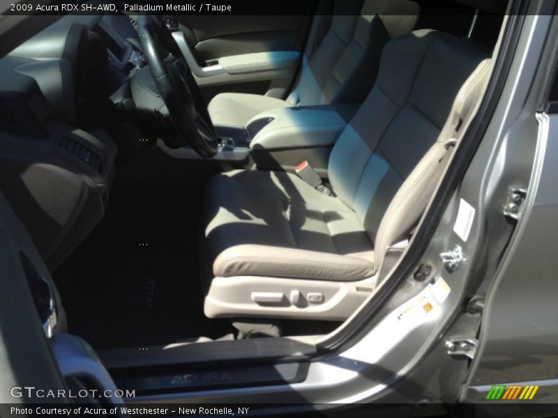 Palladium Metallic / Taupe 2009 Acura RDX SH-AWD