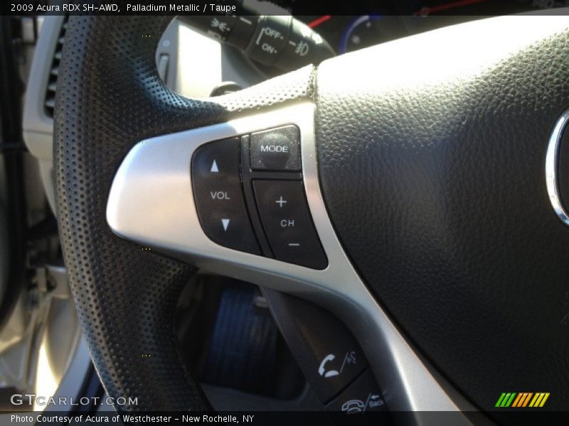 Palladium Metallic / Taupe 2009 Acura RDX SH-AWD