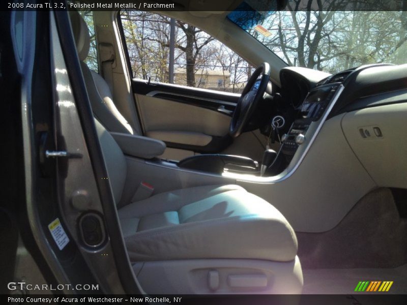 Polished Metal Metallic / Parchment 2008 Acura TL 3.2