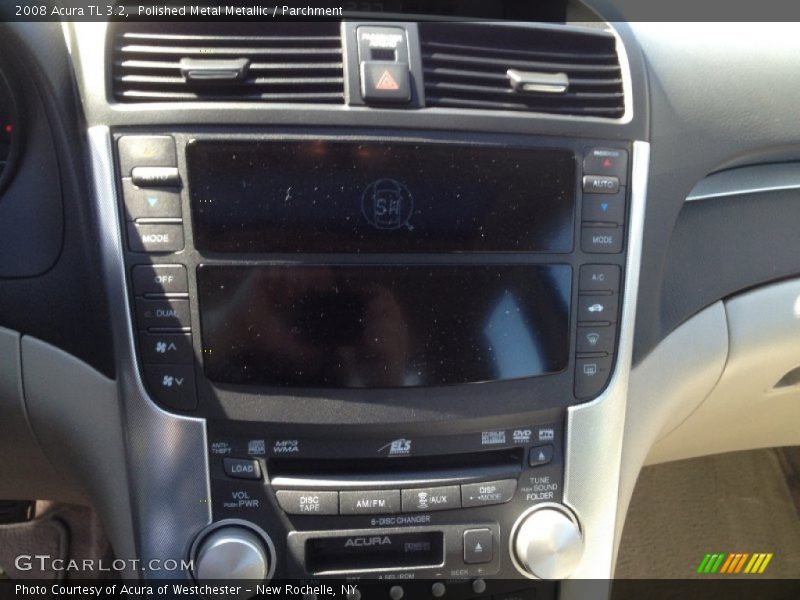 Polished Metal Metallic / Parchment 2008 Acura TL 3.2