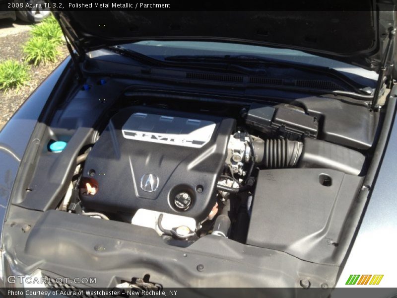 Polished Metal Metallic / Parchment 2008 Acura TL 3.2