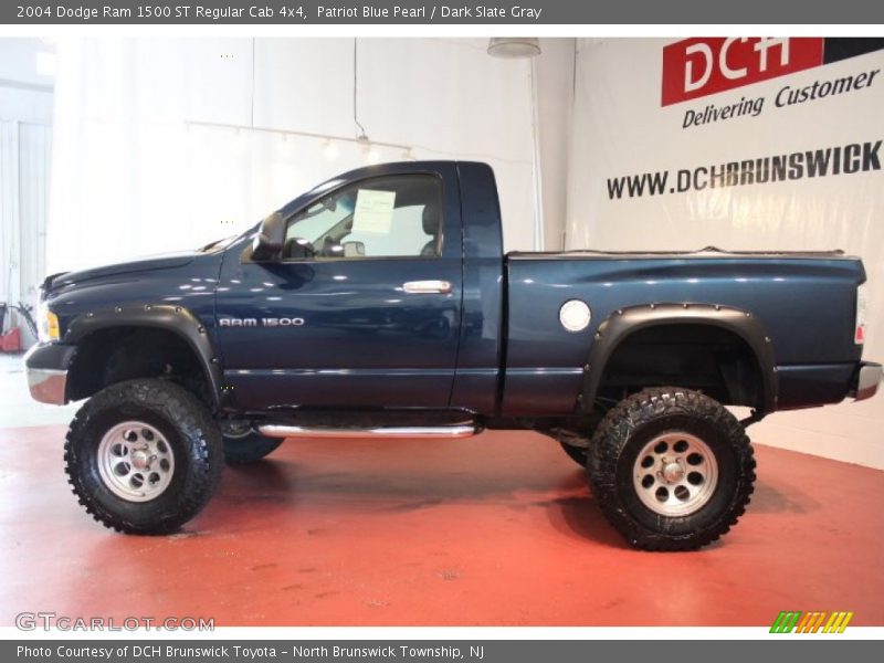 Patriot Blue Pearl / Dark Slate Gray 2004 Dodge Ram 1500 ST Regular Cab 4x4