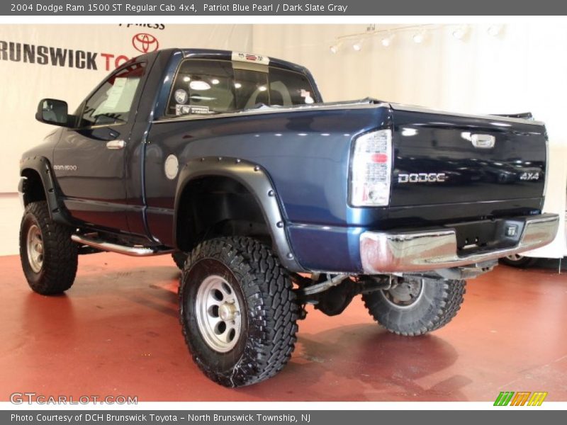 Patriot Blue Pearl / Dark Slate Gray 2004 Dodge Ram 1500 ST Regular Cab 4x4