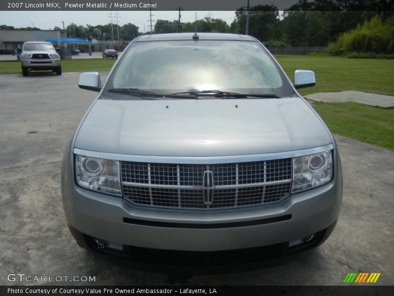 Pewter Metallic / Medium Camel 2007 Lincoln MKX