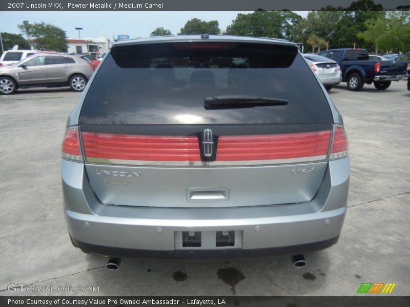 Pewter Metallic / Medium Camel 2007 Lincoln MKX