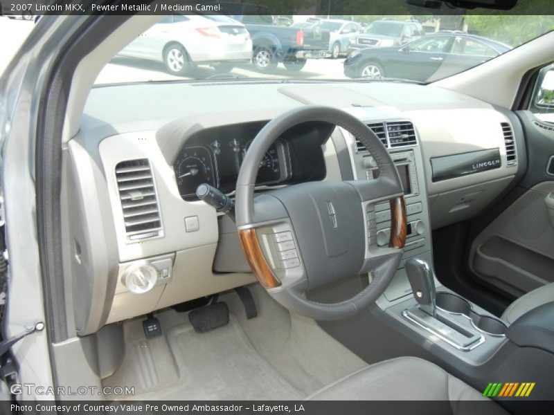 Pewter Metallic / Medium Camel 2007 Lincoln MKX