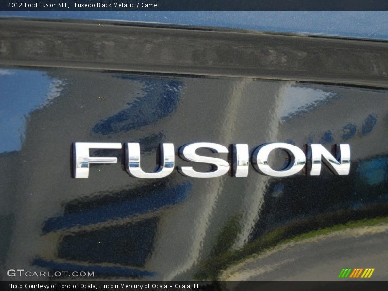 Tuxedo Black Metallic / Camel 2012 Ford Fusion SEL