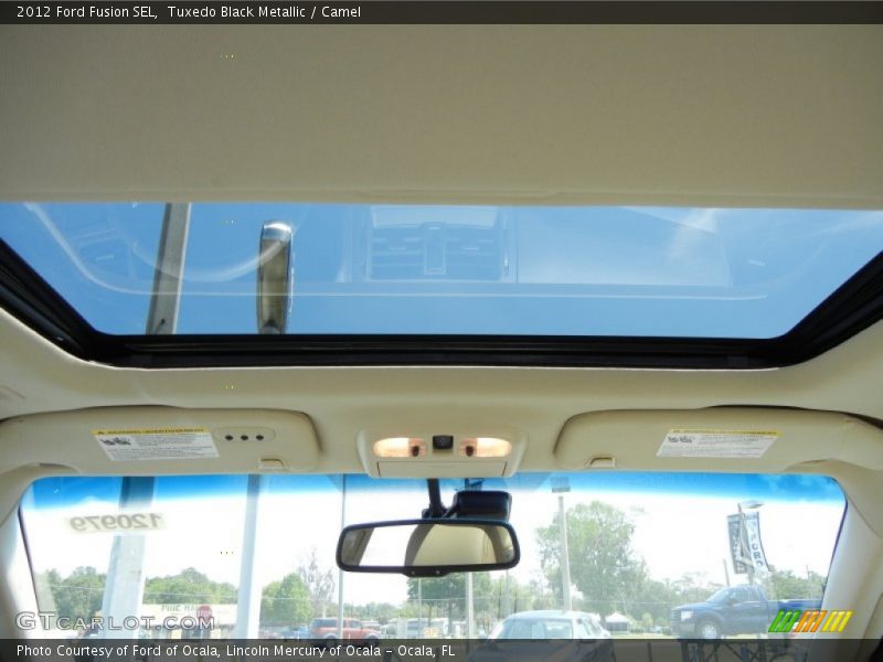 Tuxedo Black Metallic / Camel 2012 Ford Fusion SEL