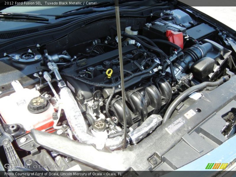 Tuxedo Black Metallic / Camel 2012 Ford Fusion SEL