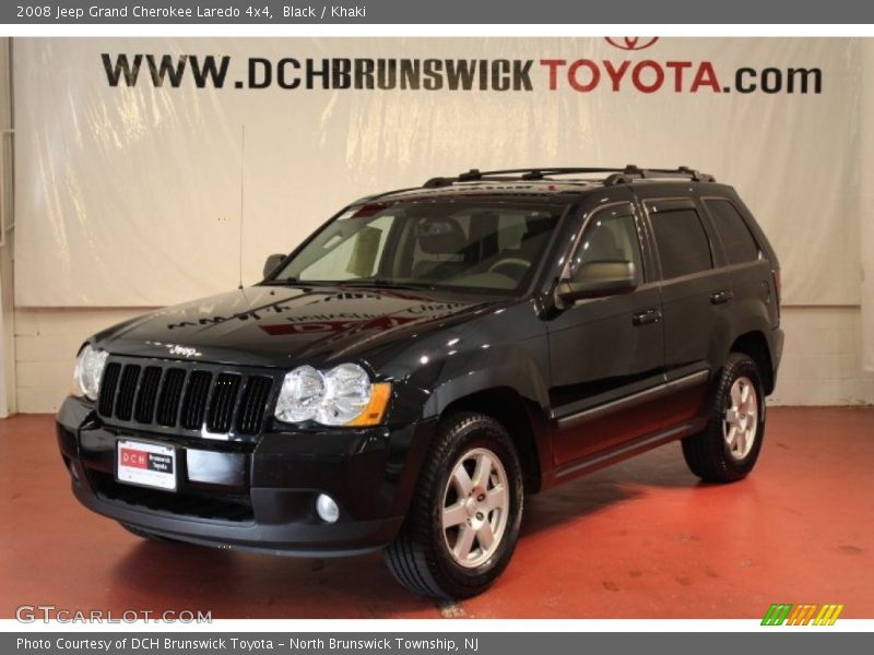 Black / Khaki 2008 Jeep Grand Cherokee Laredo 4x4