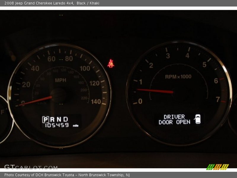 Black / Khaki 2008 Jeep Grand Cherokee Laredo 4x4