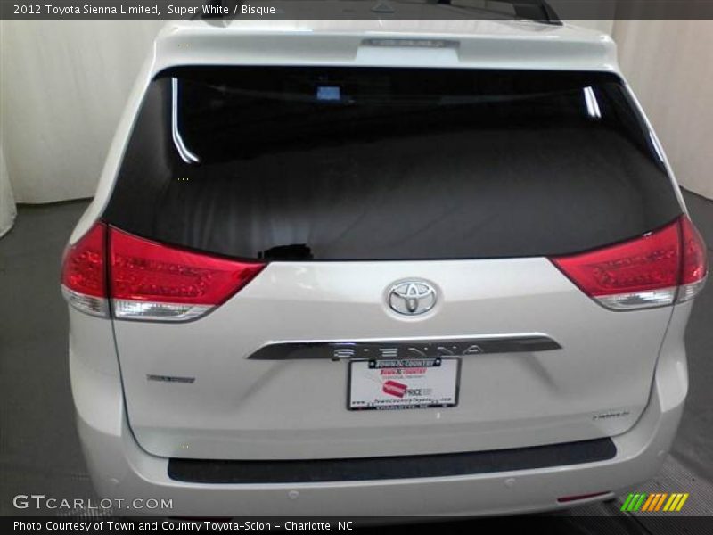 Super White / Bisque 2012 Toyota Sienna Limited