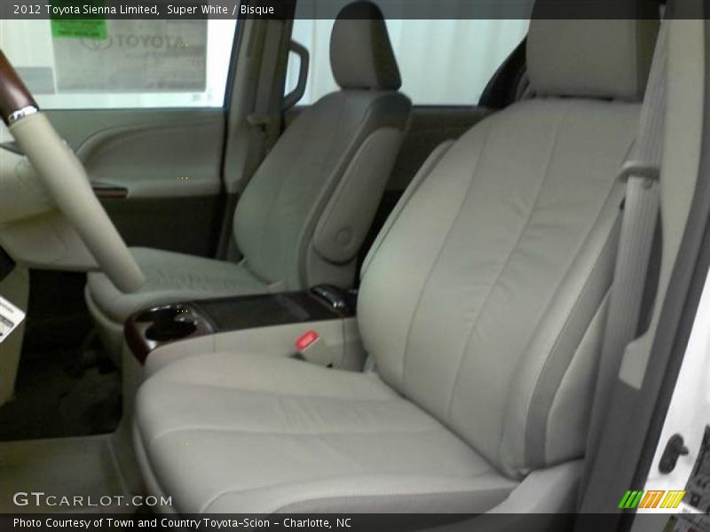 Super White / Bisque 2012 Toyota Sienna Limited