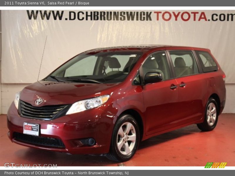 Salsa Red Pearl / Bisque 2011 Toyota Sienna V6