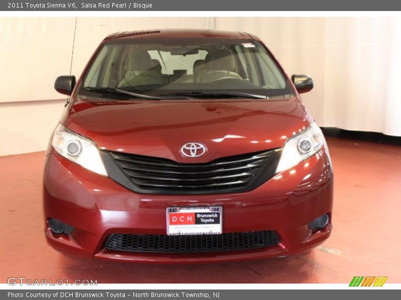 Salsa Red Pearl / Bisque 2011 Toyota Sienna V6