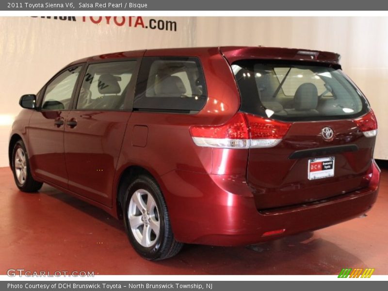 Salsa Red Pearl / Bisque 2011 Toyota Sienna V6