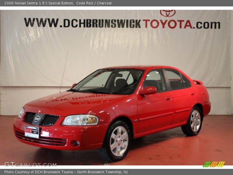 Code Red / Charcoal 2006 Nissan Sentra 1.8 S Special Edition