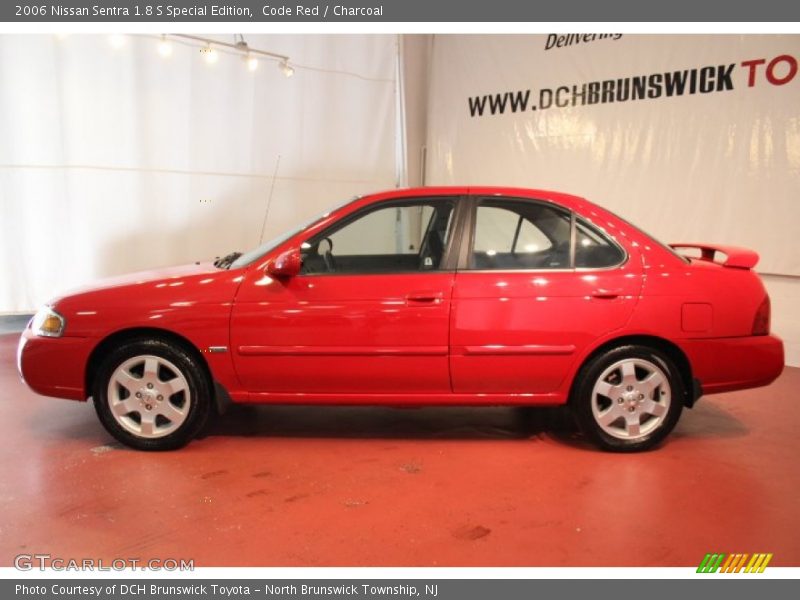 Code Red / Charcoal 2006 Nissan Sentra 1.8 S Special Edition
