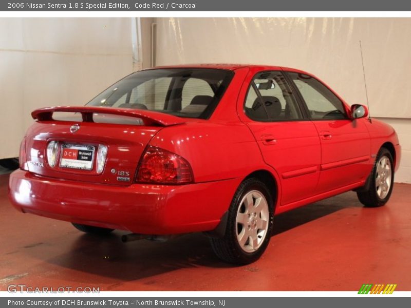 Code Red / Charcoal 2006 Nissan Sentra 1.8 S Special Edition