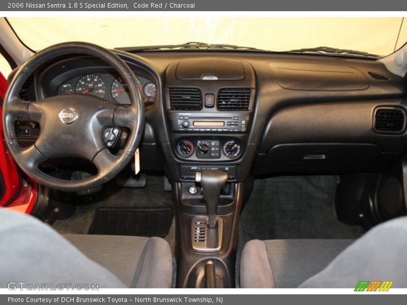 Code Red / Charcoal 2006 Nissan Sentra 1.8 S Special Edition