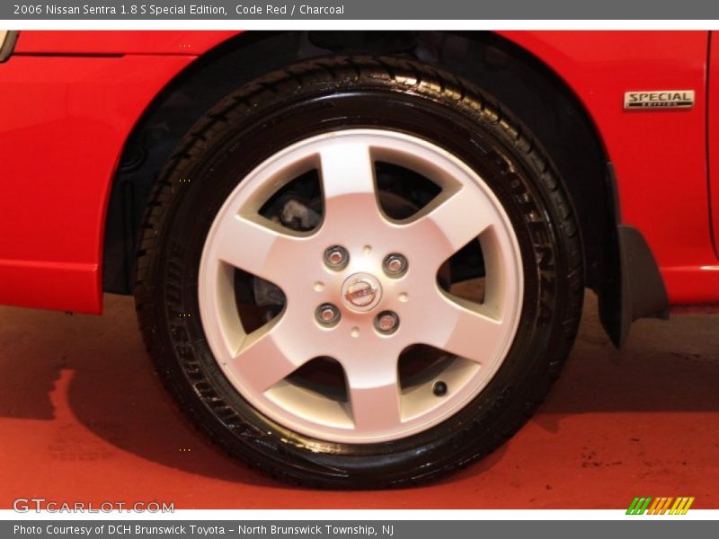 Code Red / Charcoal 2006 Nissan Sentra 1.8 S Special Edition