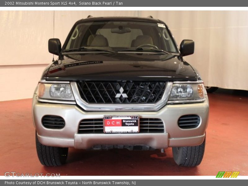 Solano Black Pearl / Tan 2002 Mitsubishi Montero Sport XLS 4x4
