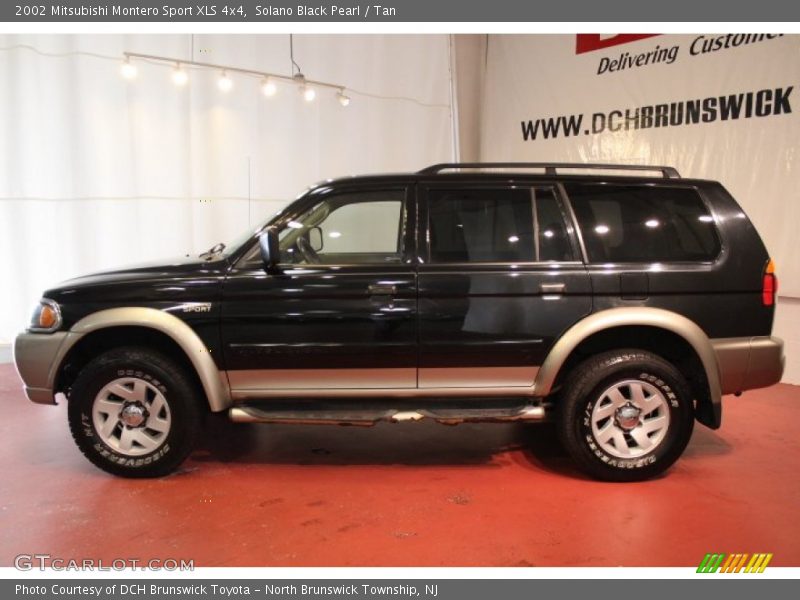 Solano Black Pearl / Tan 2002 Mitsubishi Montero Sport XLS 4x4