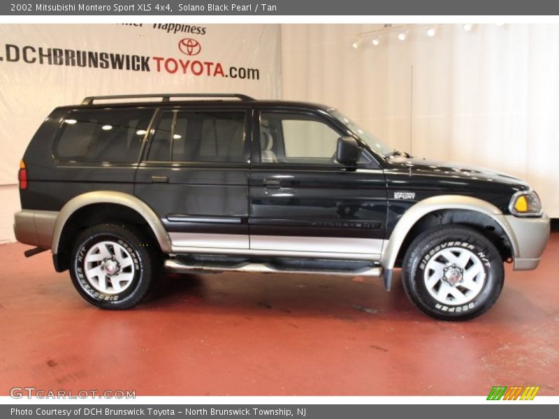 Solano Black Pearl / Tan 2002 Mitsubishi Montero Sport XLS 4x4