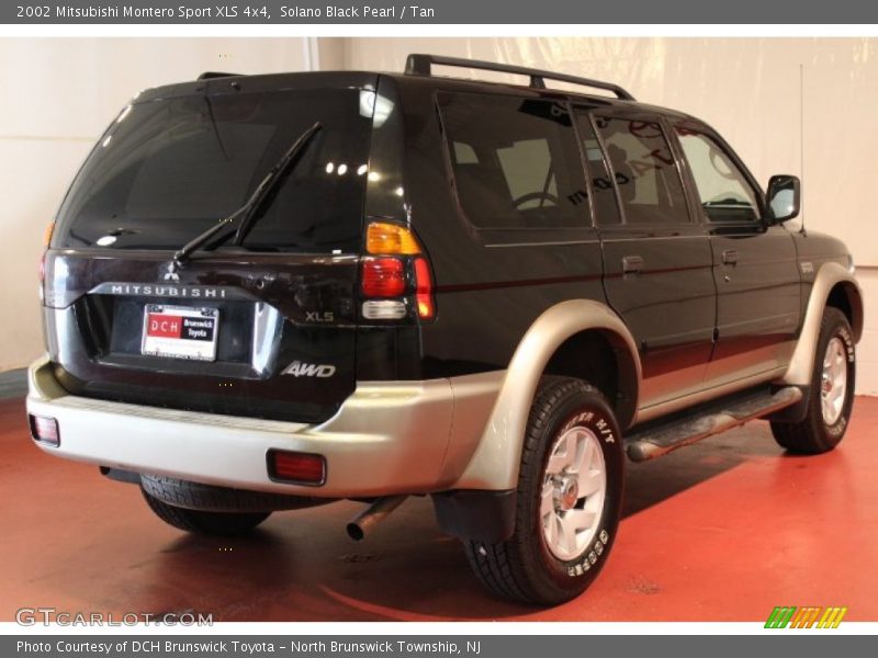 Solano Black Pearl / Tan 2002 Mitsubishi Montero Sport XLS 4x4