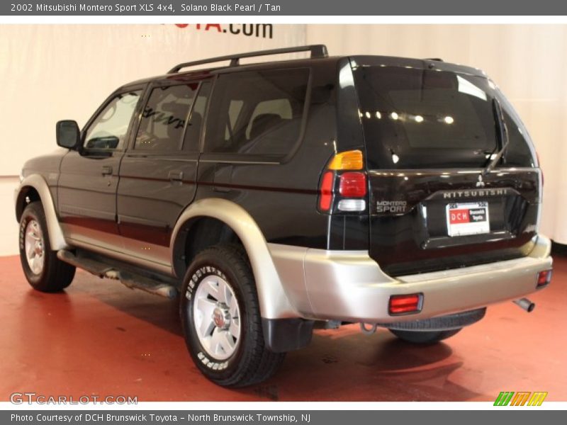 Solano Black Pearl / Tan 2002 Mitsubishi Montero Sport XLS 4x4