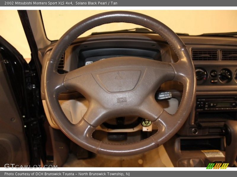 Solano Black Pearl / Tan 2002 Mitsubishi Montero Sport XLS 4x4