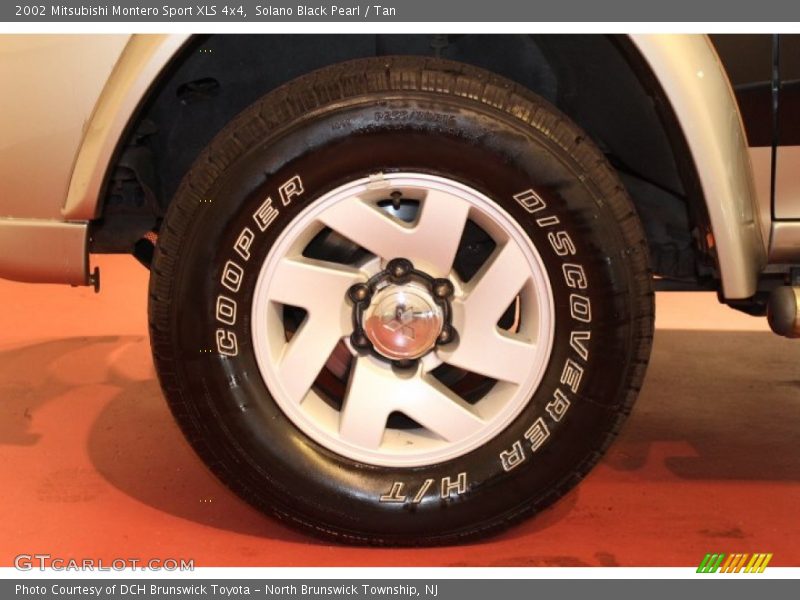 Solano Black Pearl / Tan 2002 Mitsubishi Montero Sport XLS 4x4