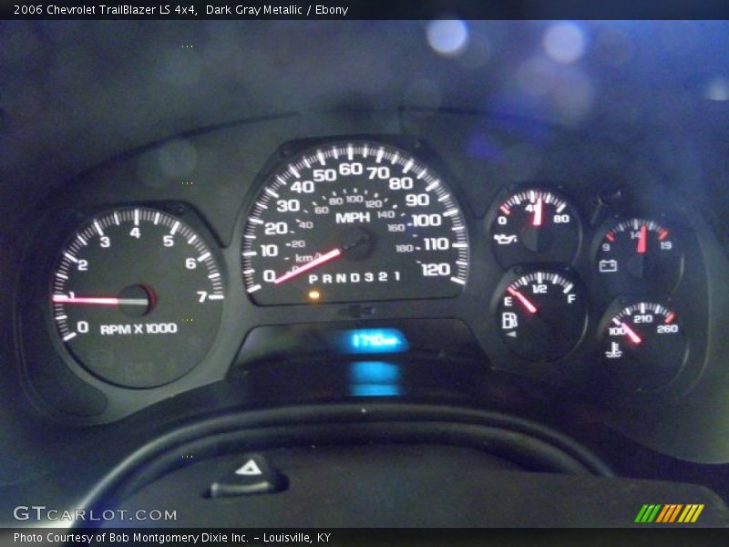 Dark Gray Metallic / Ebony 2006 Chevrolet TrailBlazer LS 4x4