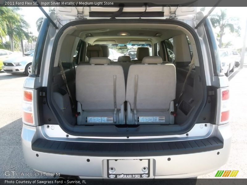 Ingot Silver Metallic / Medium Light Stone 2011 Ford Flex SE