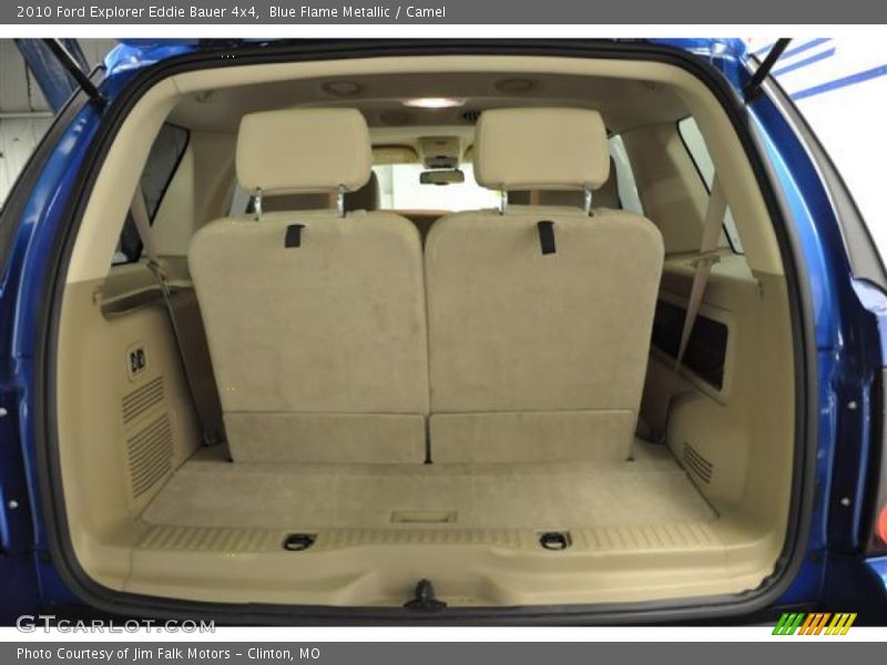 Blue Flame Metallic / Camel 2010 Ford Explorer Eddie Bauer 4x4