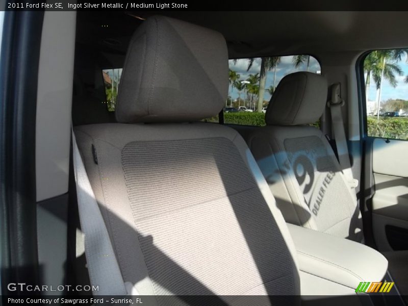 Ingot Silver Metallic / Medium Light Stone 2011 Ford Flex SE