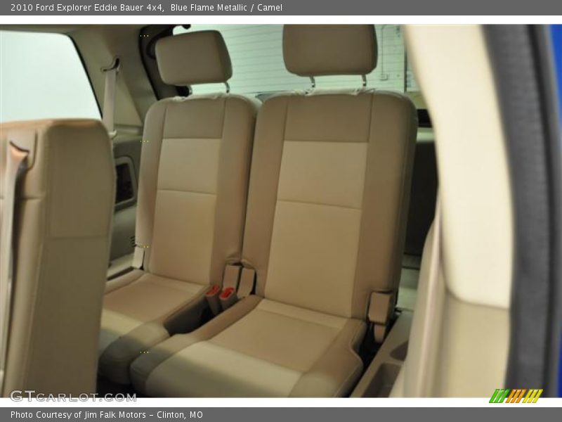 Blue Flame Metallic / Camel 2010 Ford Explorer Eddie Bauer 4x4
