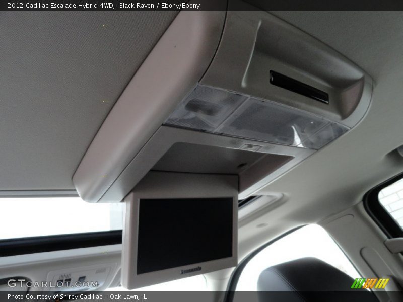 Black Raven / Ebony/Ebony 2012 Cadillac Escalade Hybrid 4WD