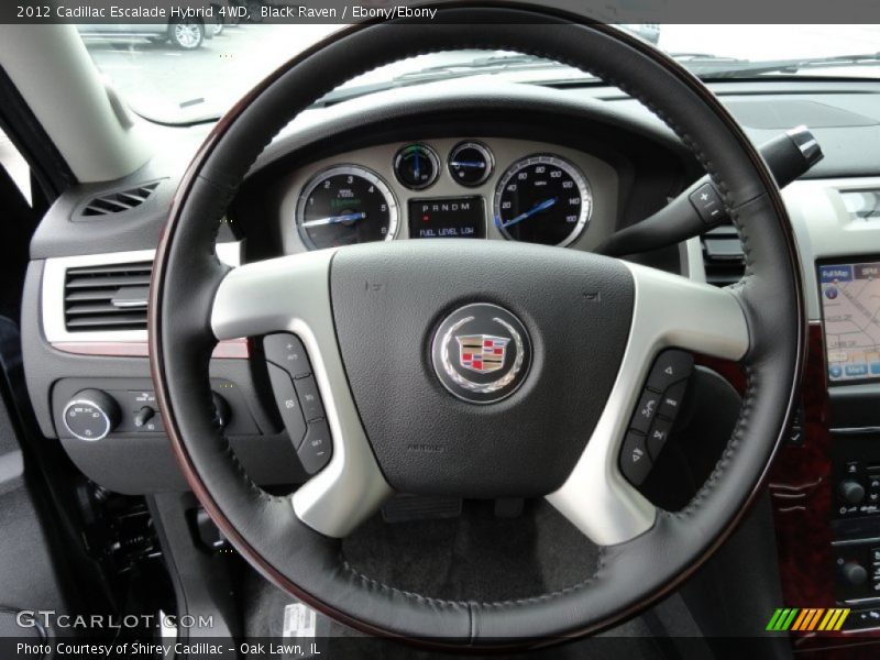  2012 Escalade Hybrid 4WD Steering Wheel